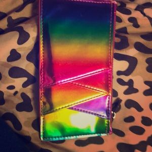 Multicolored card holder